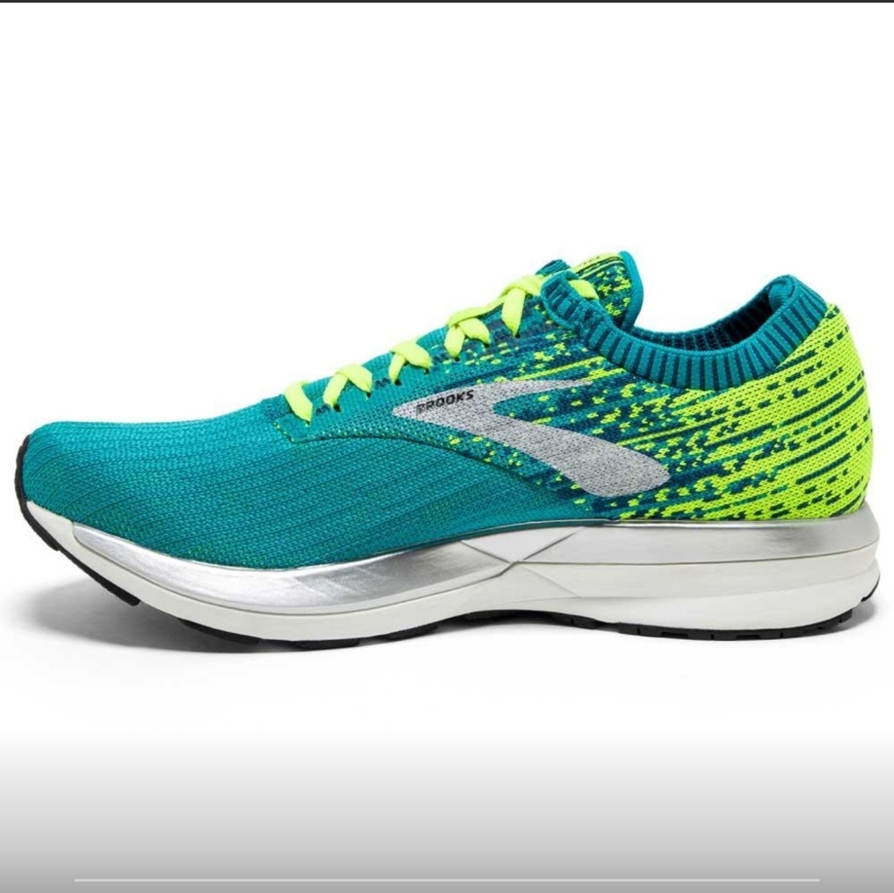 Brooks Women's Ricochet Teal Blue Running Shoes - Picture 3 of 7